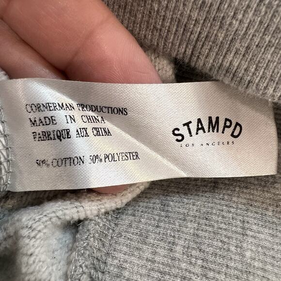 STAMPD USA Crew Sweatshirt Men’s Size Medium Patriotic Preppy - Picture 6 of 7
